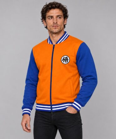 ALG001 Campera Goku modelo semi perfil