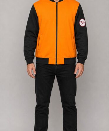 Campera Universitaria Dragon Ball Goku 59 Ranwey - modelo frente