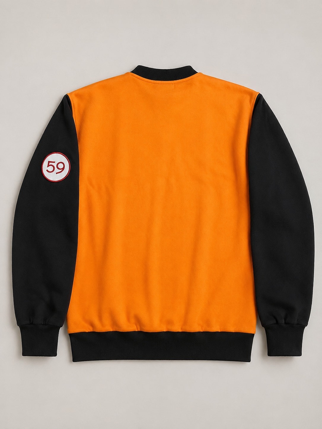 Campera Universitaria Dragon Ball Goku 59 - foto real espalda