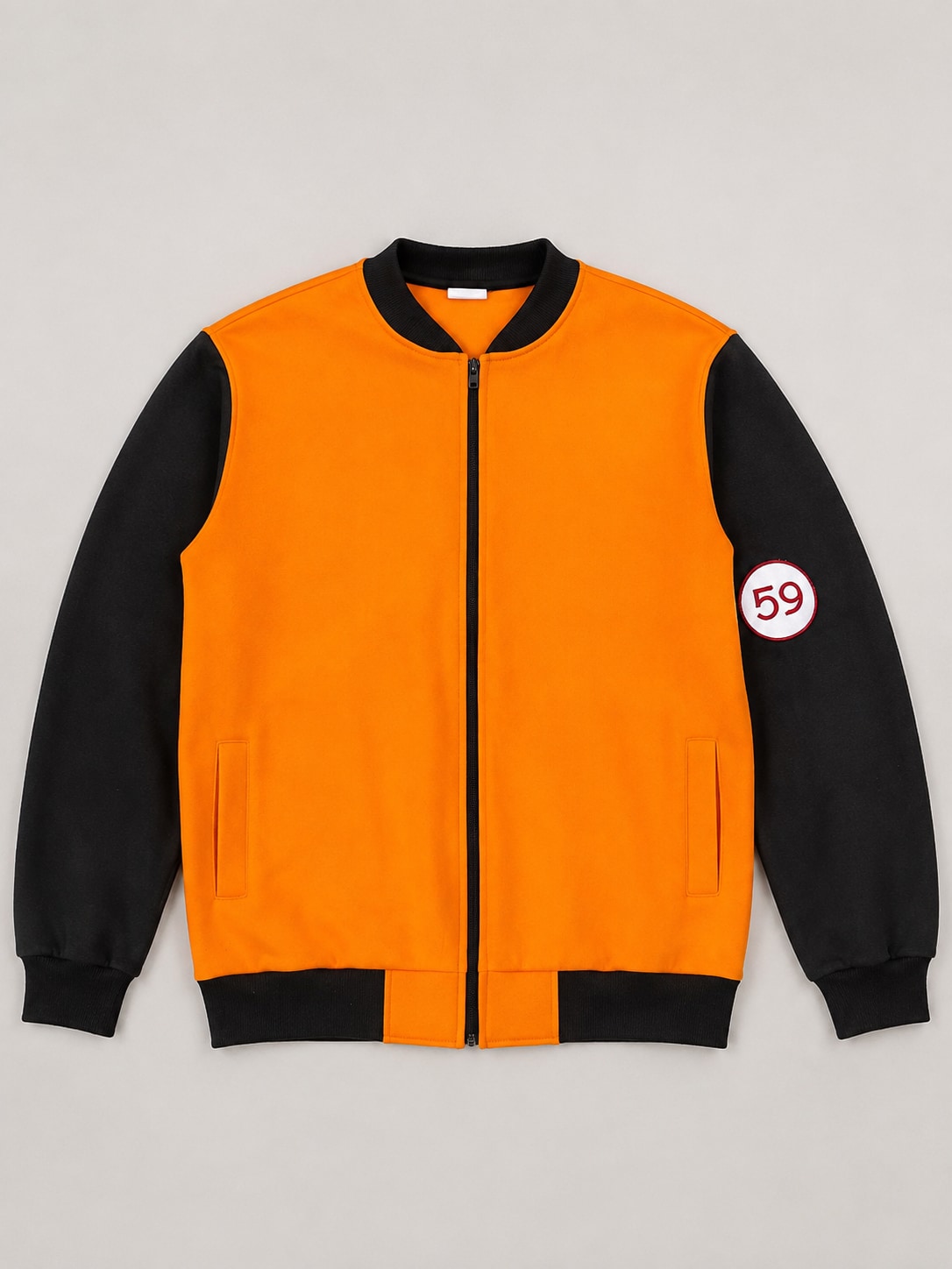 Campera Universitaria Dragon Ball Goku 59 - foto real frente