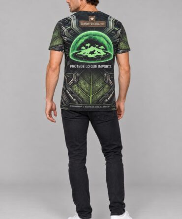 Remera Androide 17 Guarda Forestal — modelo Ranwey y fotos reales