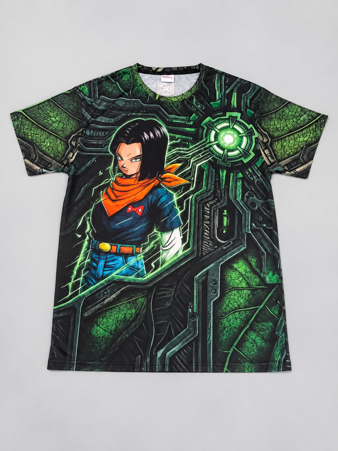 Remera Androide 17 Guarda Forestal — modelo Ranwey y fotos reales