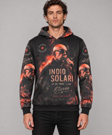 Buzo Indio Solari frente modelo