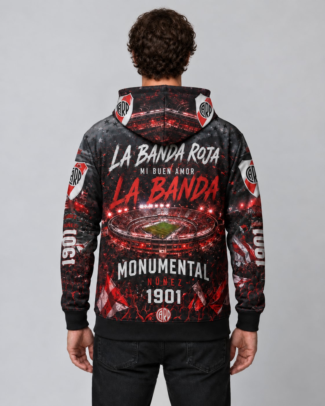 Buzo River Monumental con modelo oficial Ranwey