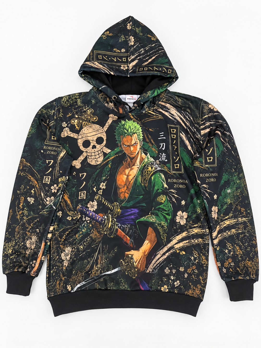 Buzo Zoro Rey del Infierno — modelo Ranwey y fotos reales