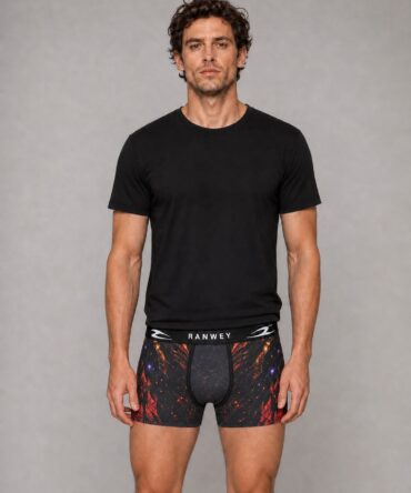 Boxer Ikki Fénix Dorado Ranwey en modelo masculino