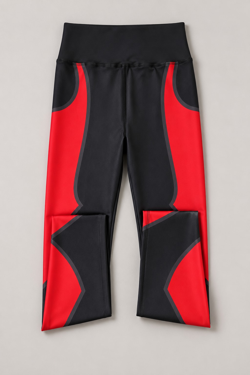 Conjunto Deportivo de Dama Traje Batwoman - foto real calza frente doblada
