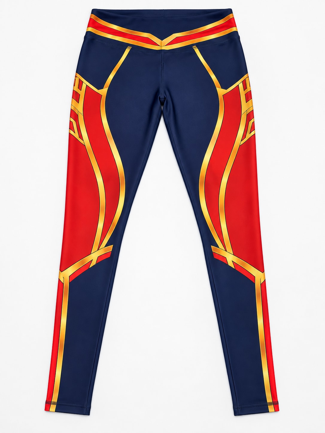 Calza Capitana Marvel — foto real