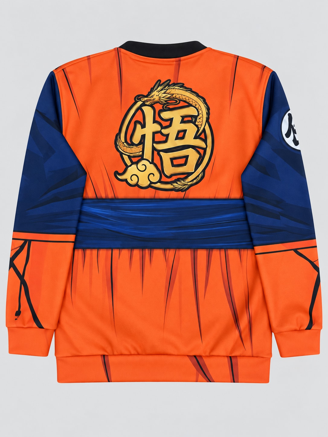 Buzo Goku Kame Sen School cuello redondo