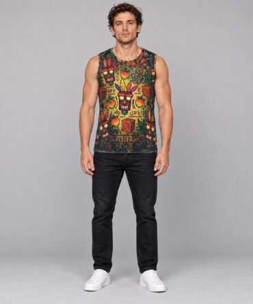 Musculosa Crash Bandicoot — modelo Ranwey y fotos reales