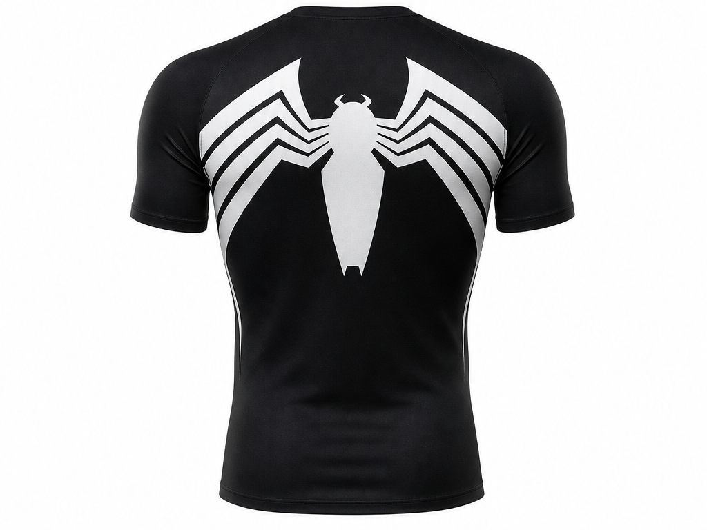 Dorso de Spiderman Simbionte, diseño de Lucho