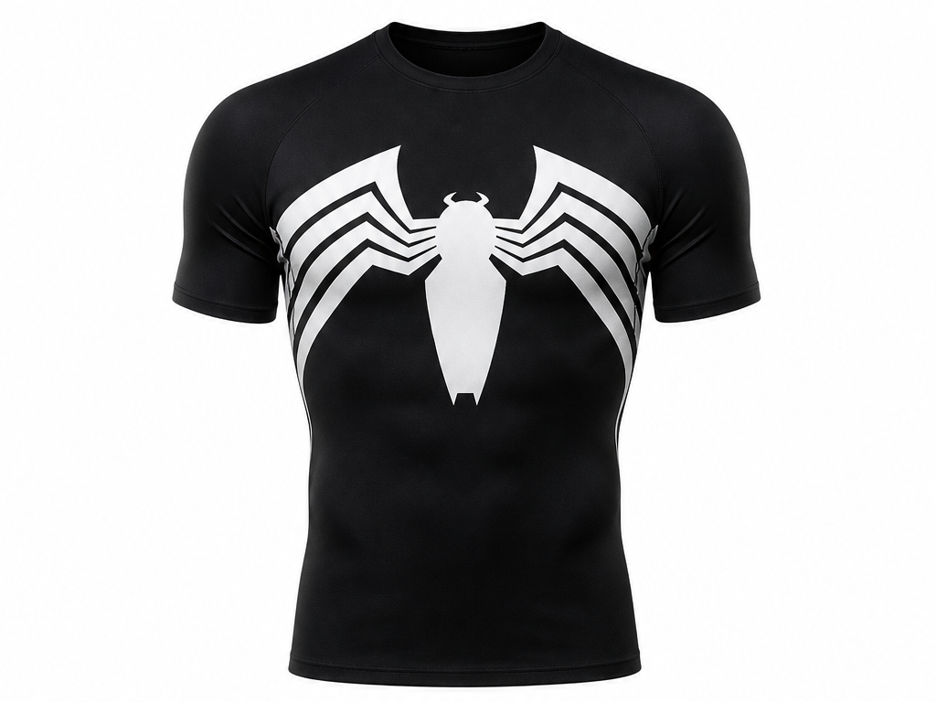 Frente de Spiderman Simbionte, diseño de Lucho