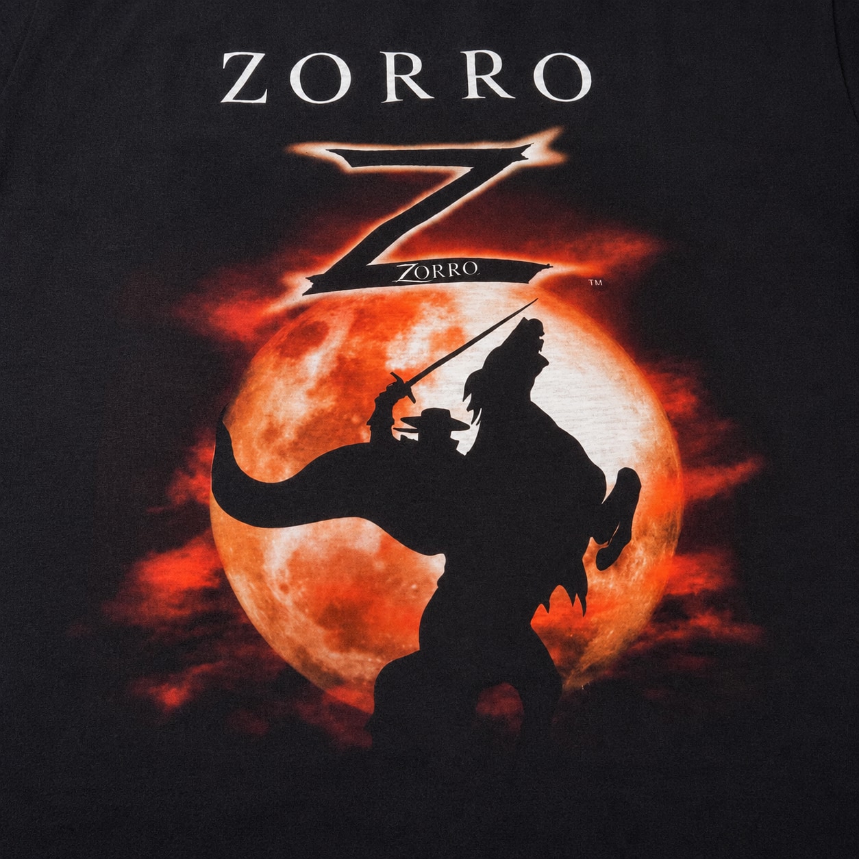 Remera El Zorro - dorso correcto