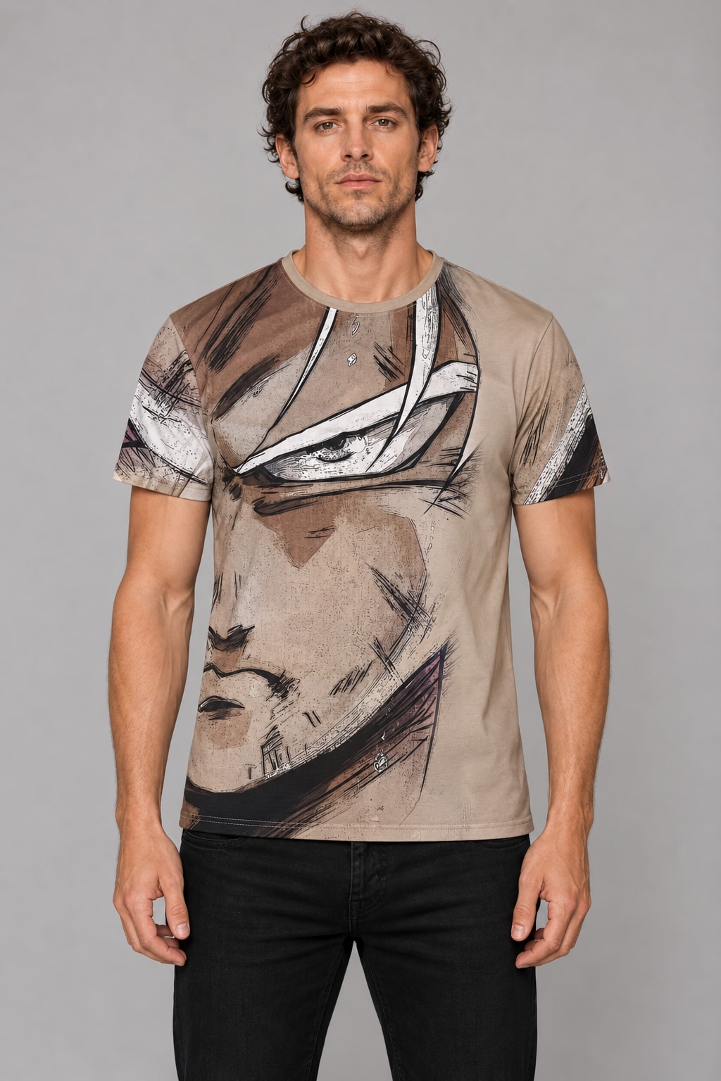 Remera Goku Ultra Instinto Pr411 - frente