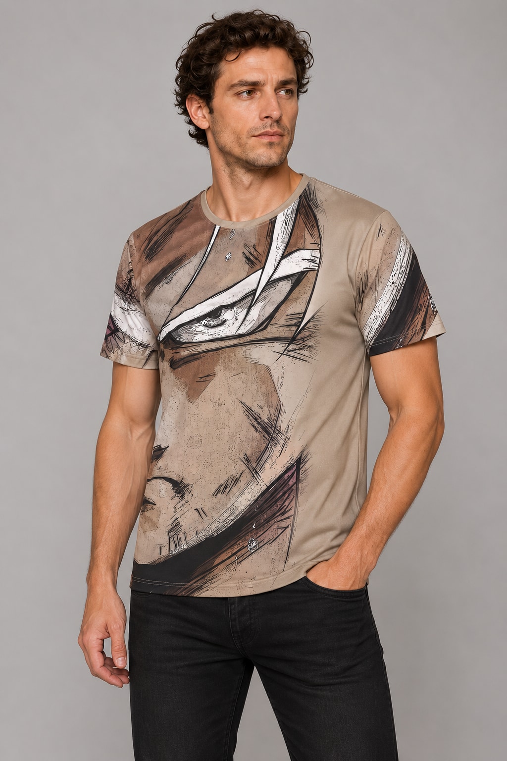 Remera Goku Ultra Instinto Pr411 - semi costado