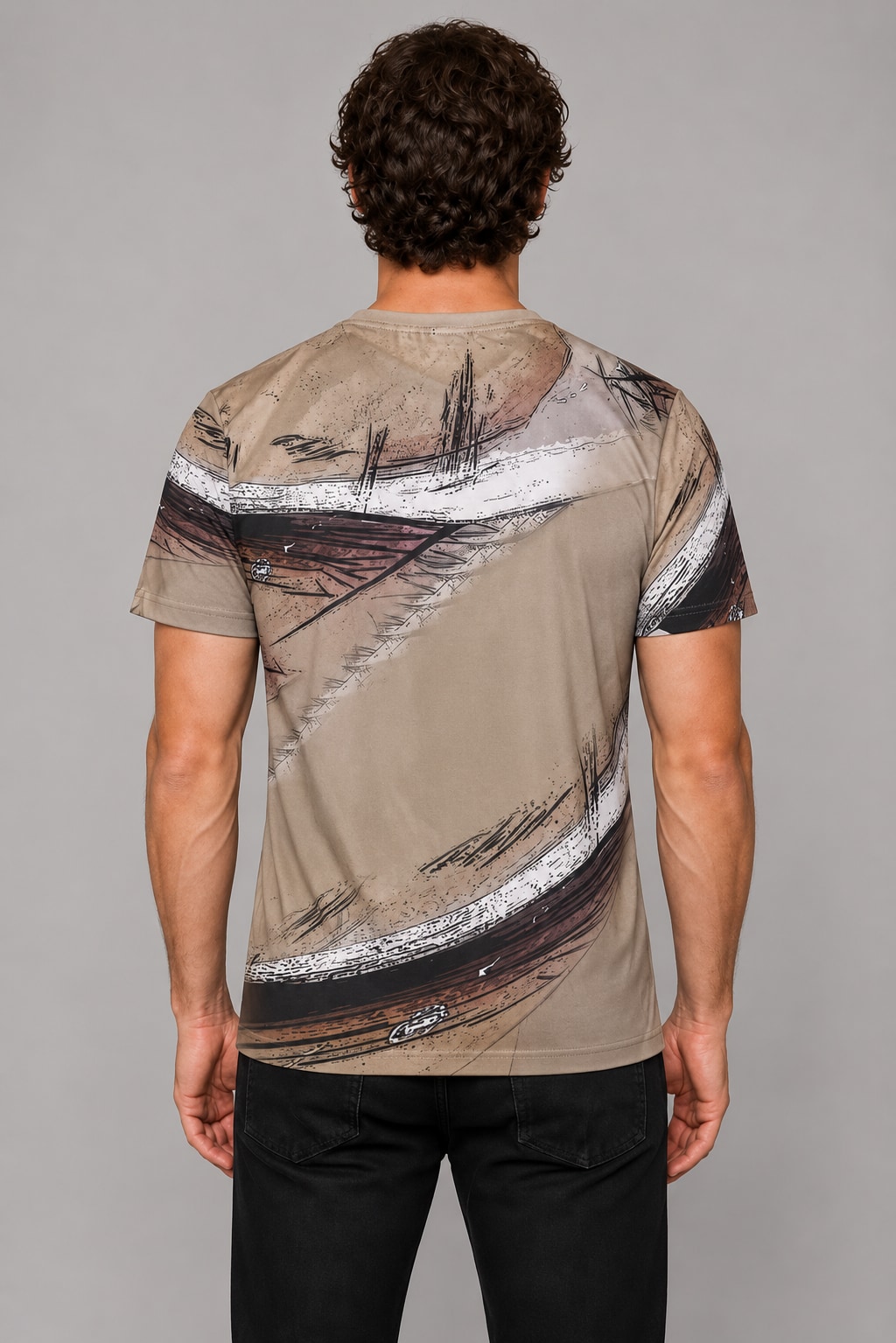 Remera Goku Ultra Instinto Pr411 - dorso