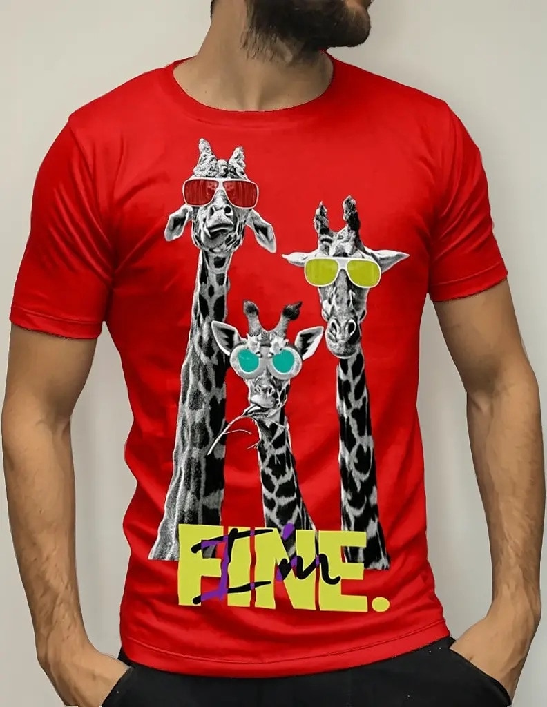 Remera Jirafas Im Fine - Imagen 2