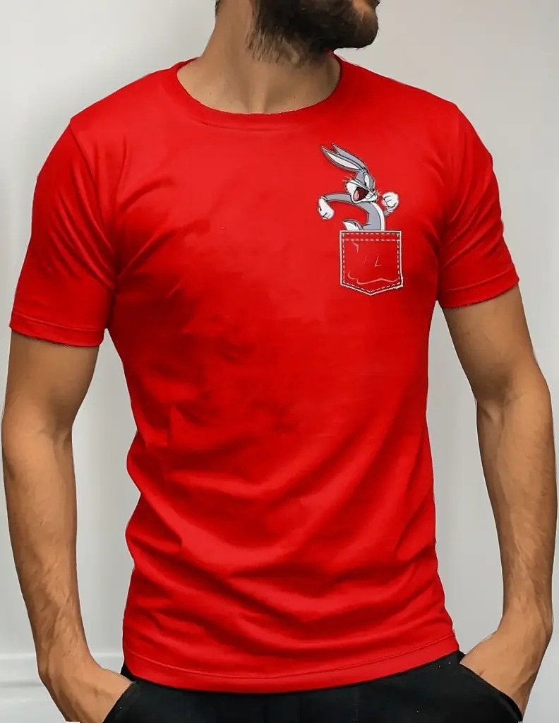 Remera Bugs Bunny Bolsillo - Imagen 2