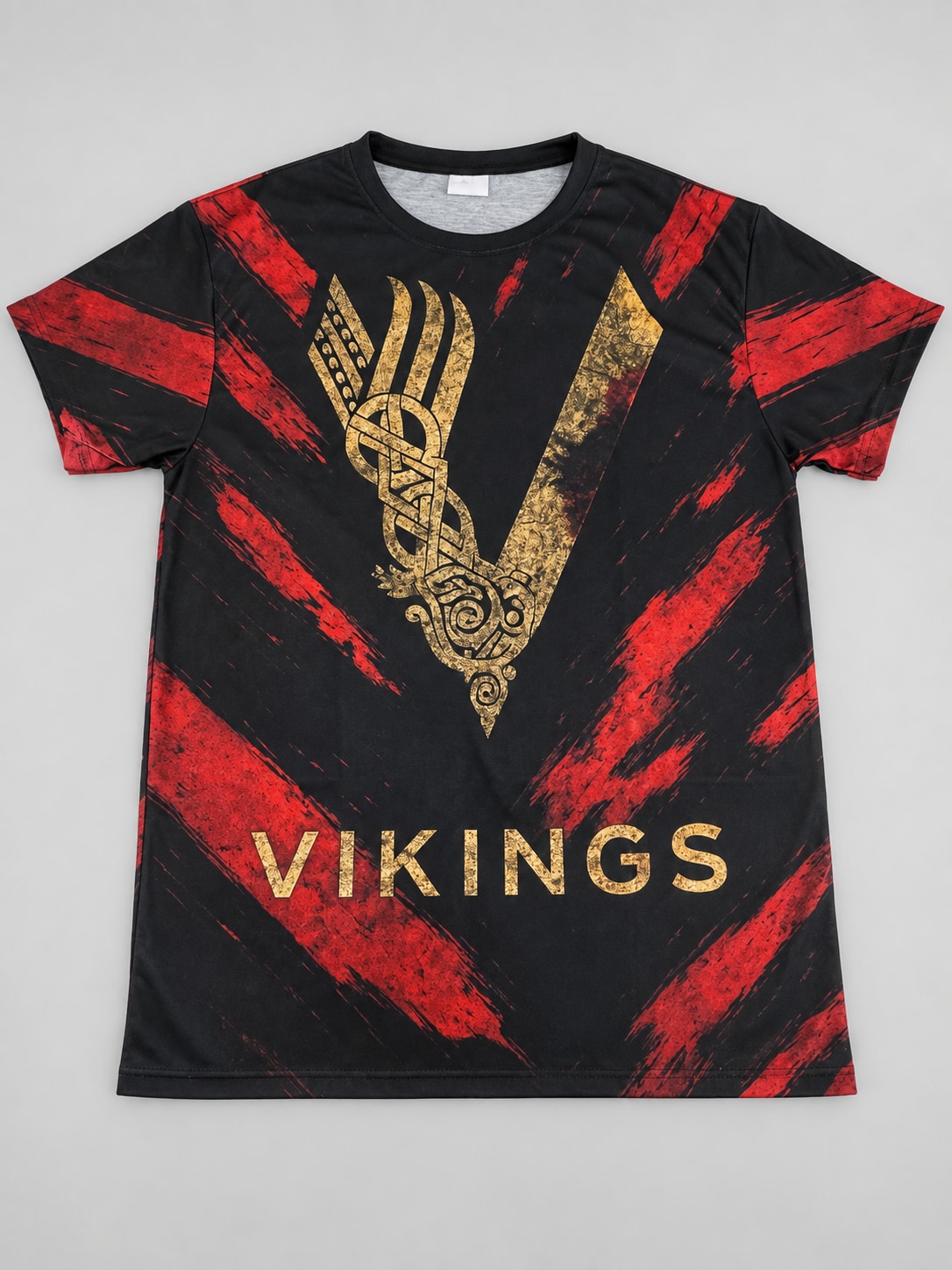 Remera Vikings Valhalla El Valknut — modelo Ranwey y fotos reales
