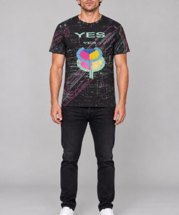 Remera YES 90125 — mockup Ranwey y fotos reales