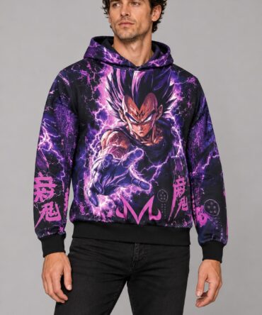 Buzo Majin Vegeta Ultra Ego Tormenta Púrpura