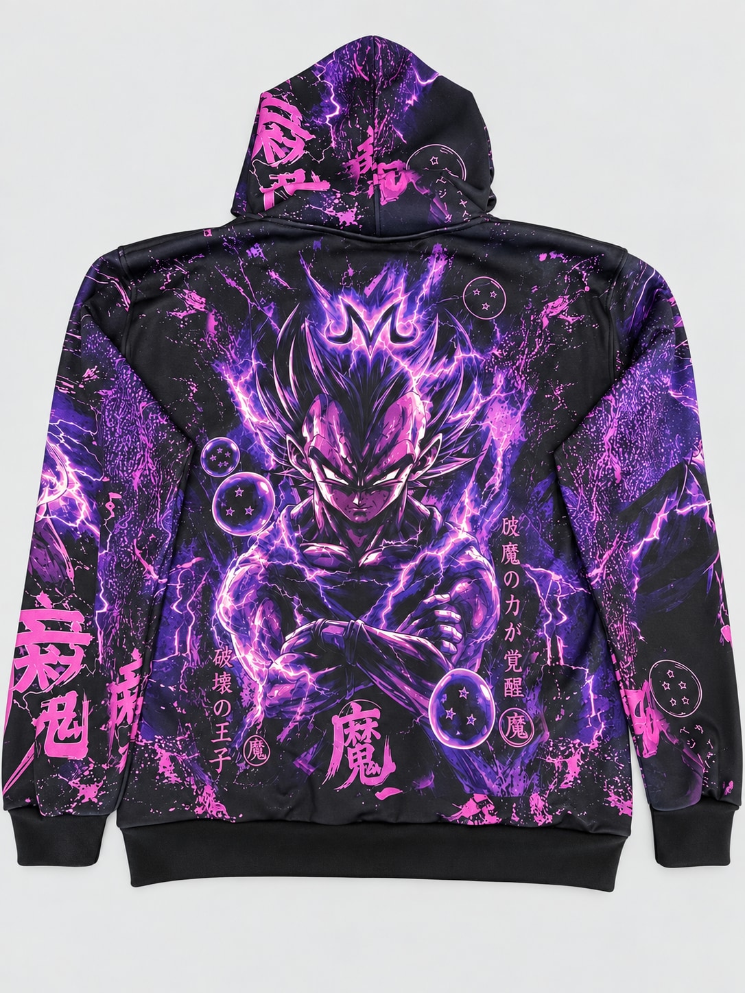 Buzo Majin Vegeta Ultra Ego Tormenta Púrpura