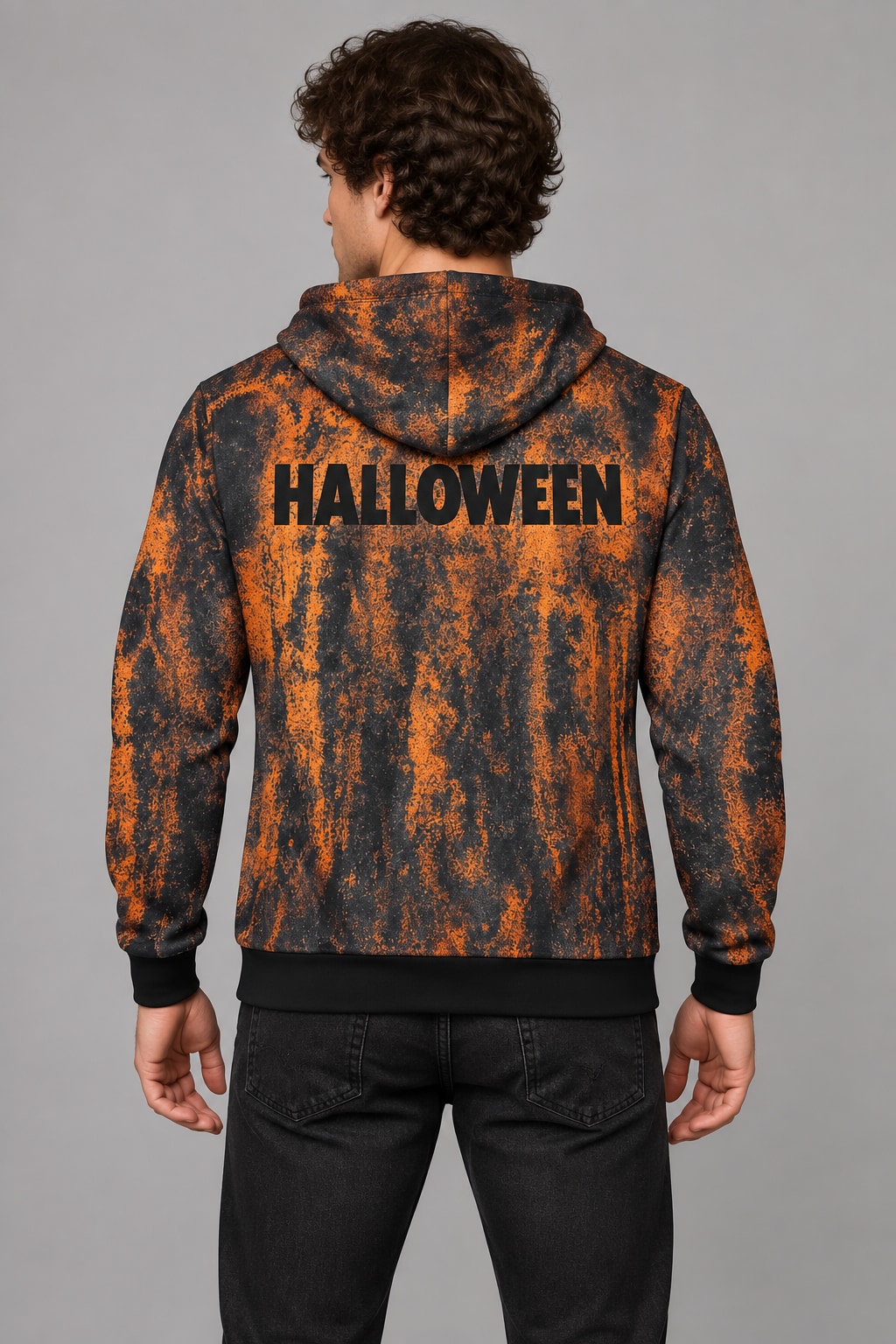 Buzo Calabaza Halloween BCPR019 fiel a prenda real