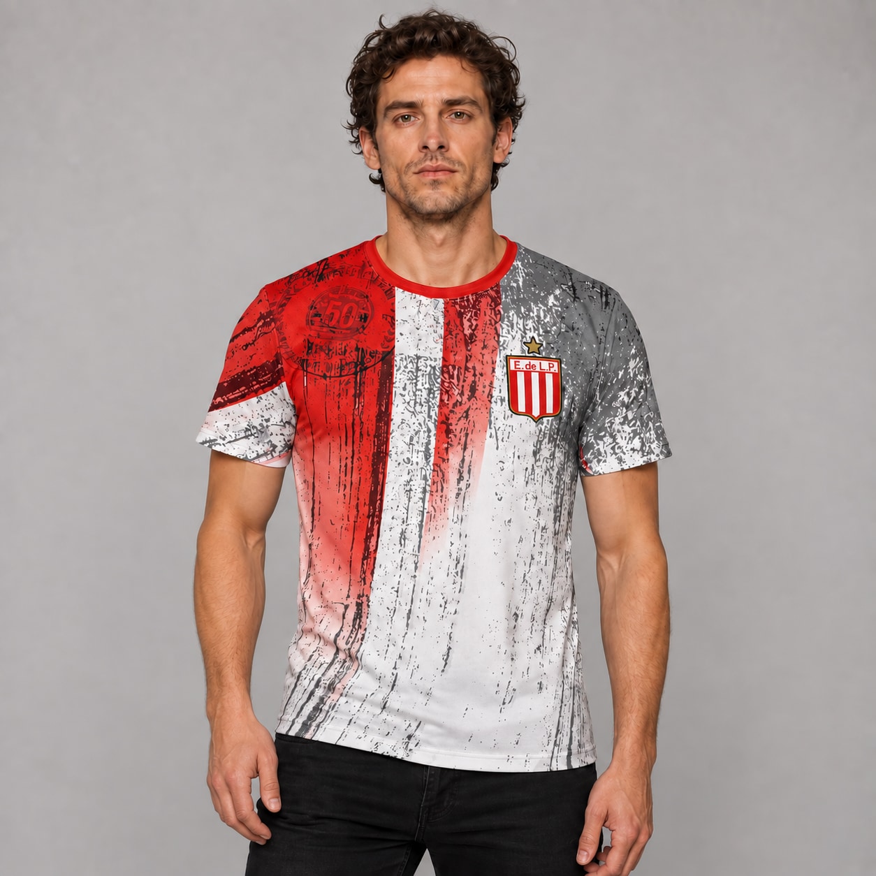 Camiseta Estudiantes FR075 mockup frente