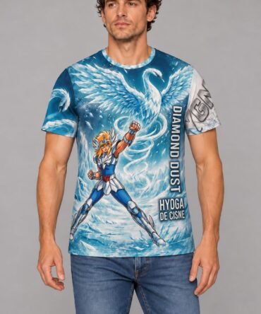 Saint Seiya Cisne Hyoga Ranwey modelo oficial manga corta