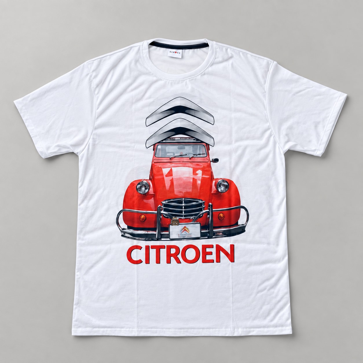 Remera Citroen 2CV CAR056 foto real mejorada