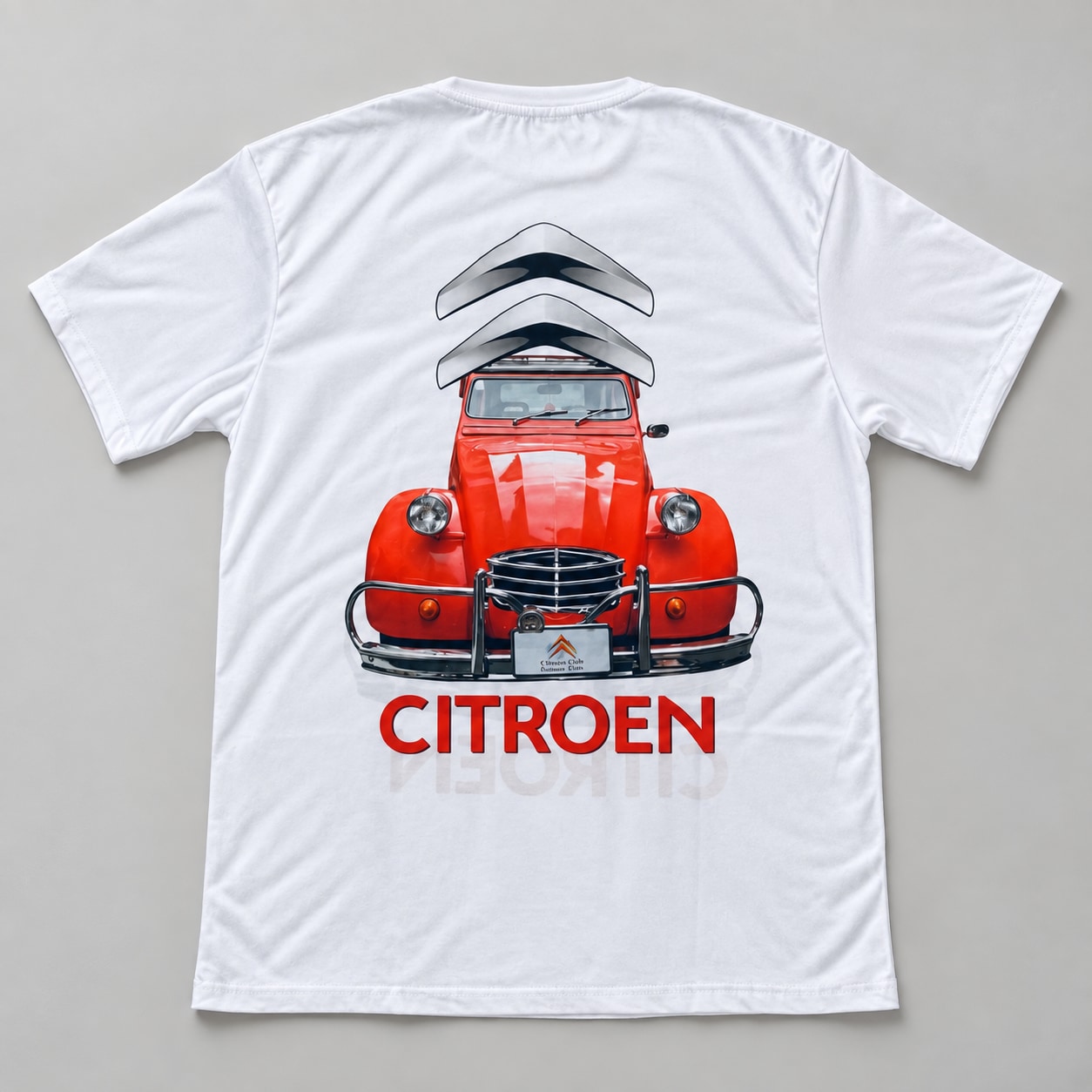 Remera Citroen 2CV CAR056 foto real mejorada