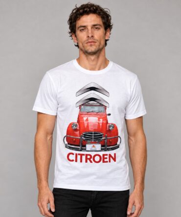 Remera Citroen 2CV CAR056 modelo Ranwey