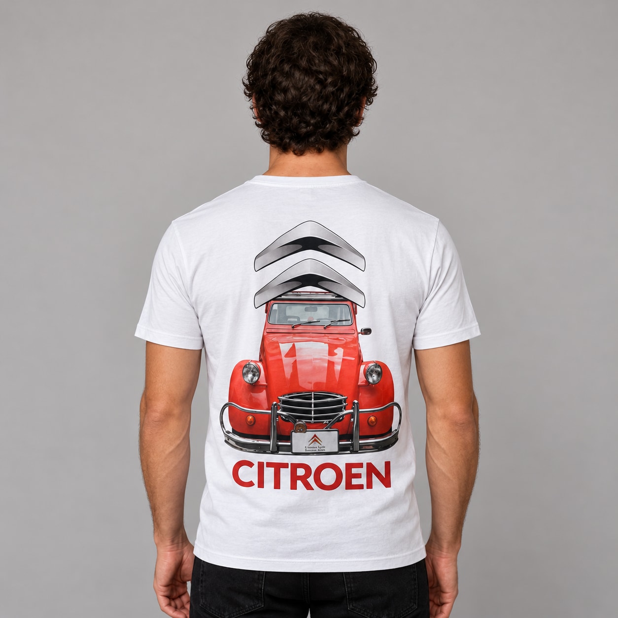 Remera Citroen 2CV CAR056 modelo Ranwey