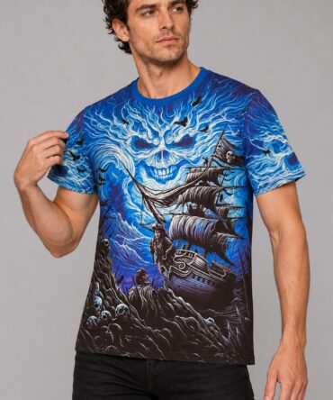 Remera Iron Maiden CS254 mockup detalle