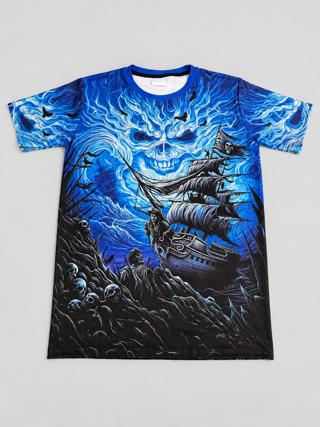 Remera Iron Maiden CS254 foto real frente mejorada