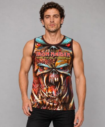 Iron Maiden CS317 mockup musculosa frente
