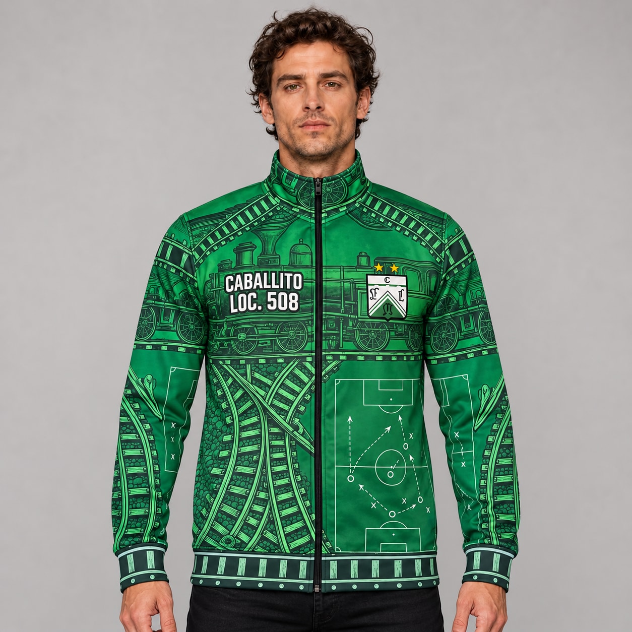 Campera Ferro Carril Oeste mockup frente