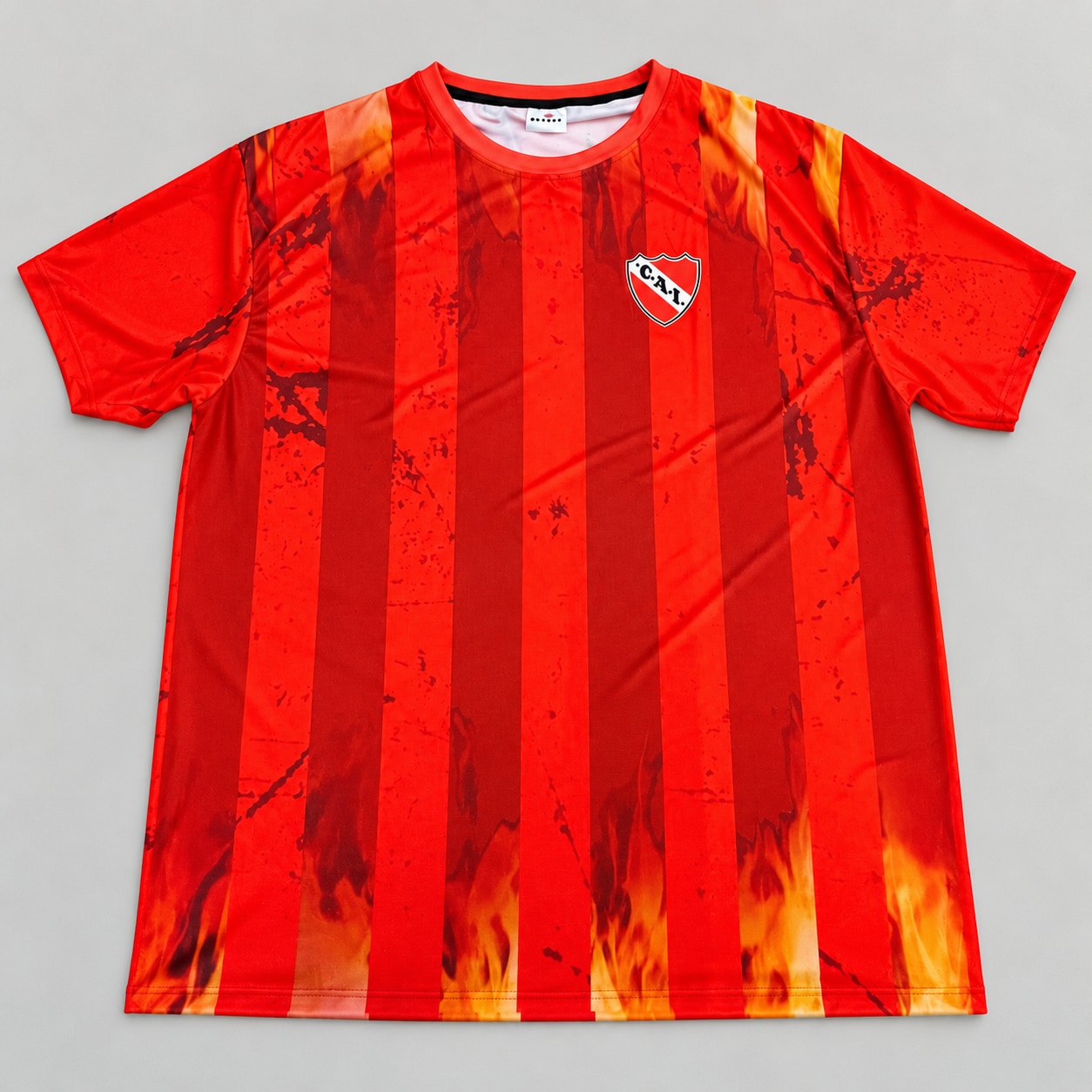 Camiseta Independiente Ranwey — foto real mejorada frente
