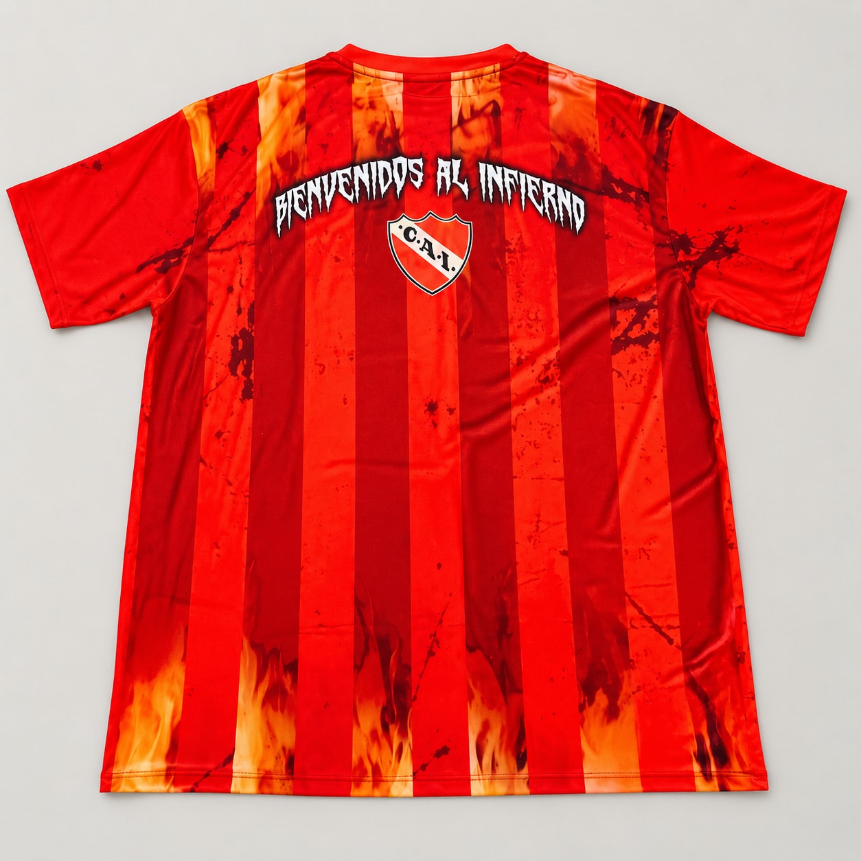 Camiseta Independiente Ranwey — foto real mejorada dorso