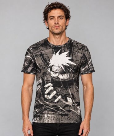 Remera Naruto Grey PR503 Ranwey