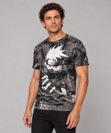 Remera Naruto Grey PR503 Ranwey