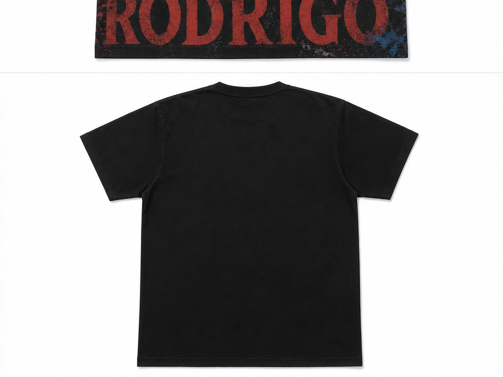 Dorso de Rodrigo, diseño de ANDY