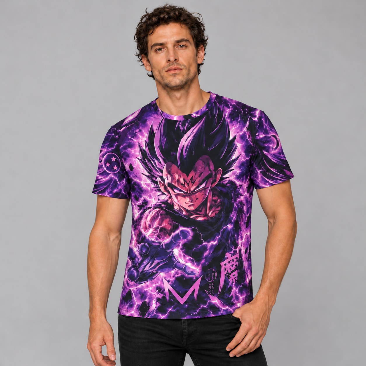 Vegeta Tormenta Púrpura Ranwey PR1213 — mockups y fotos reales