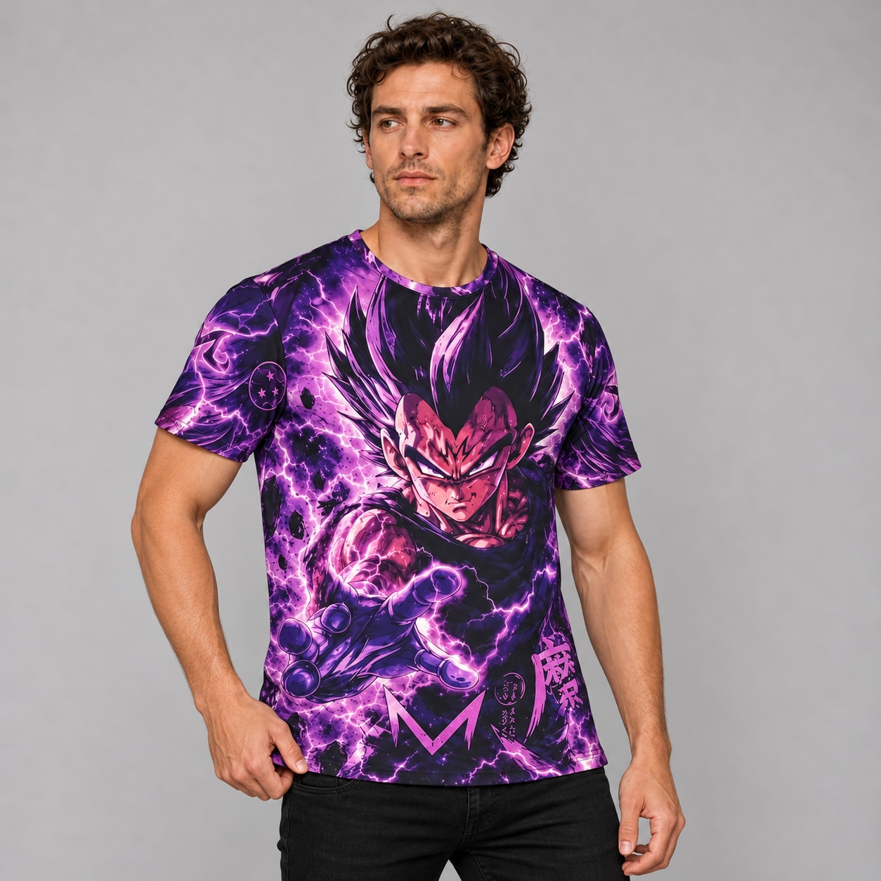 Vegeta Tormenta Púrpura Ranwey PR1213 — mockups y fotos reales
